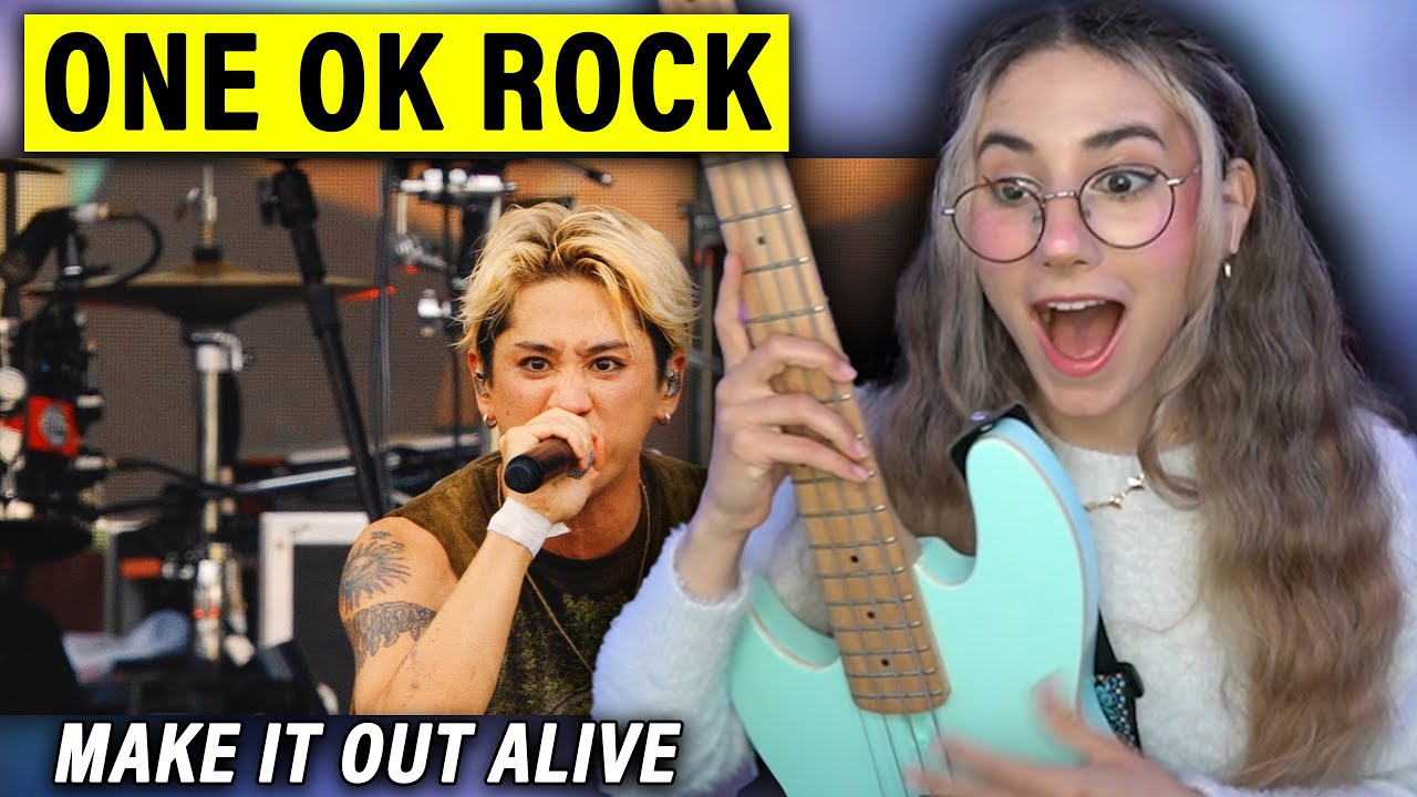 ONE OK ROCK - Make It Out Alive [1CHANCE FESTIVAL 2023] | Singer Bassist Musician Reacts