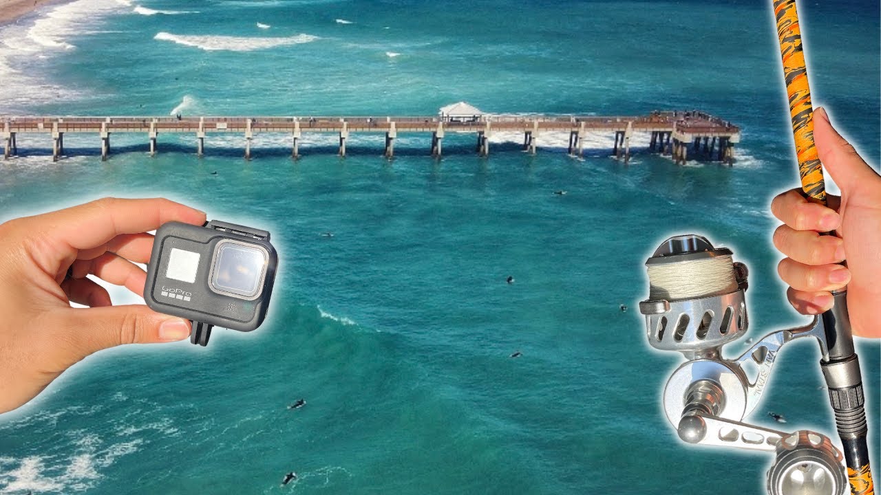 DROPPED My GoPro Under a Popular Fishing Pier (JUNO BEACH PIER)