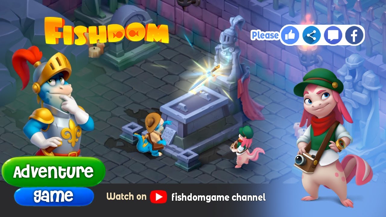 FISHDOM II Game II Masters Of The Adventure II Funny Game II Masters Of The Elements 10 II