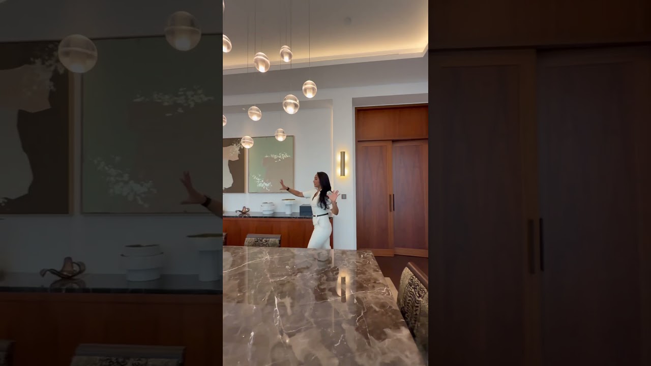 Penthouse za 33 000 000 dolar&oacute;w w Dubaju w hotelu LANA Dorchester! #luxuryhomestour #dubai #penth...