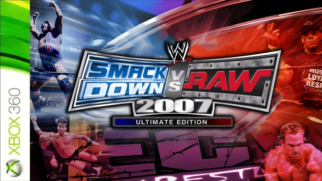 Демонстрация модов Kodeine для WWE Smackdown vs Raw 2007 Ultimate Edition V2 (JTAG & Xenia)!