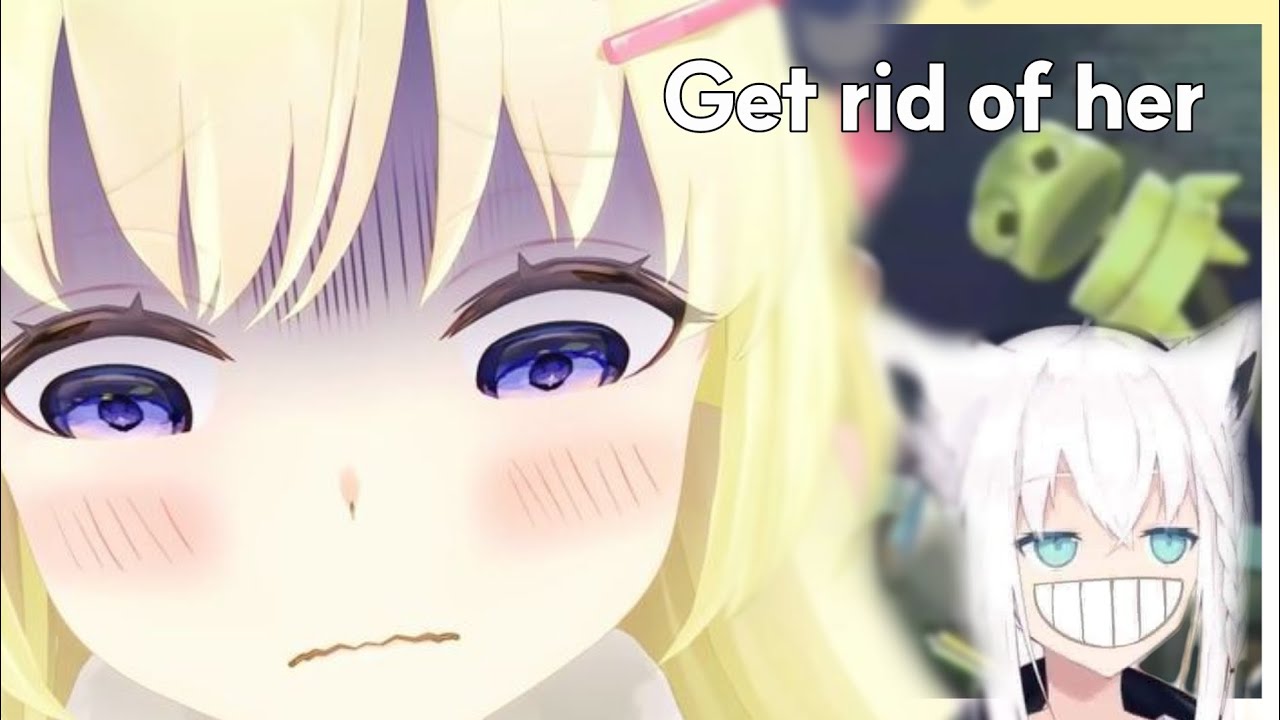 Watame getting bullied after Fubuki cought her in 4K [EN, JP]