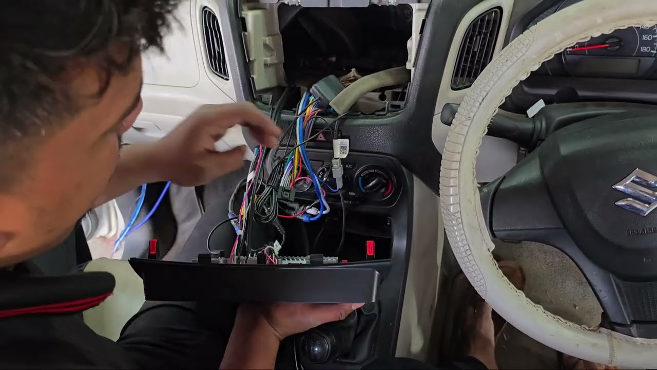 Wagnor car android system installation💯🚘9552507090#automobile #caraccessories #suzuki 