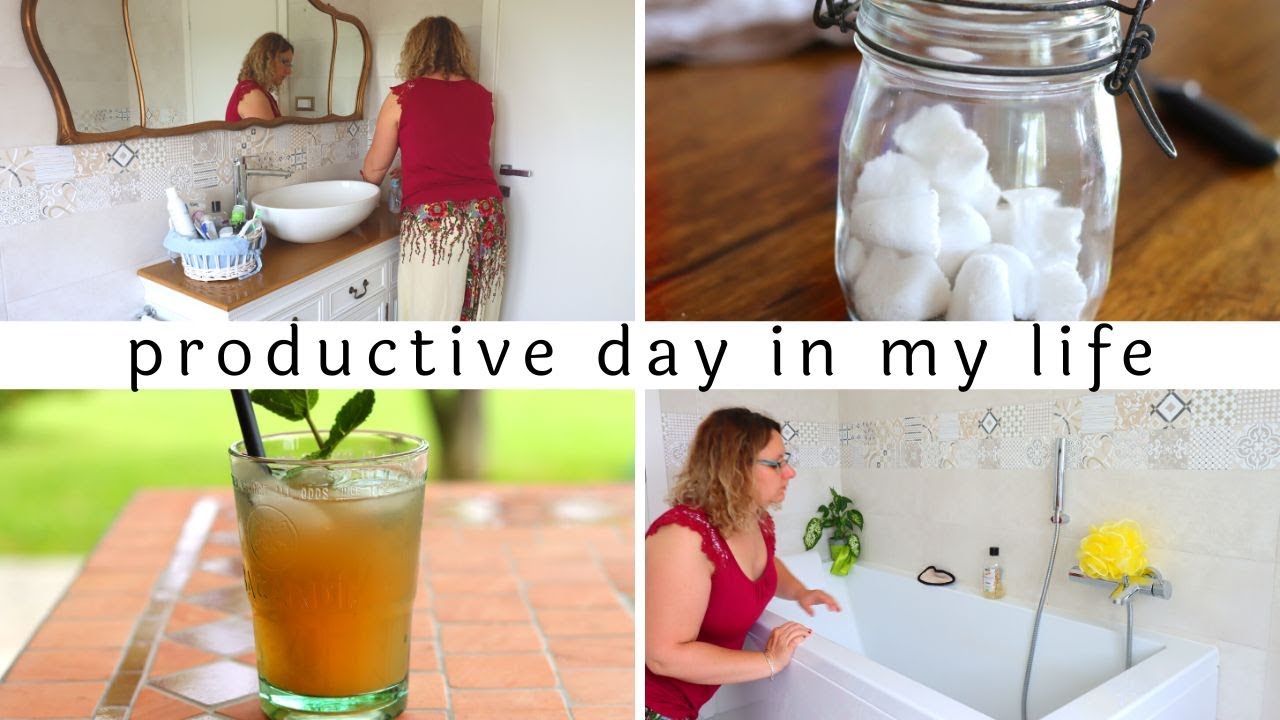 DETERSIVO per wc in GEL e TABS | VLOG di ROUTINE | ACQUA AROMATIZZATA con AVANZI di frutta #2 #vlog