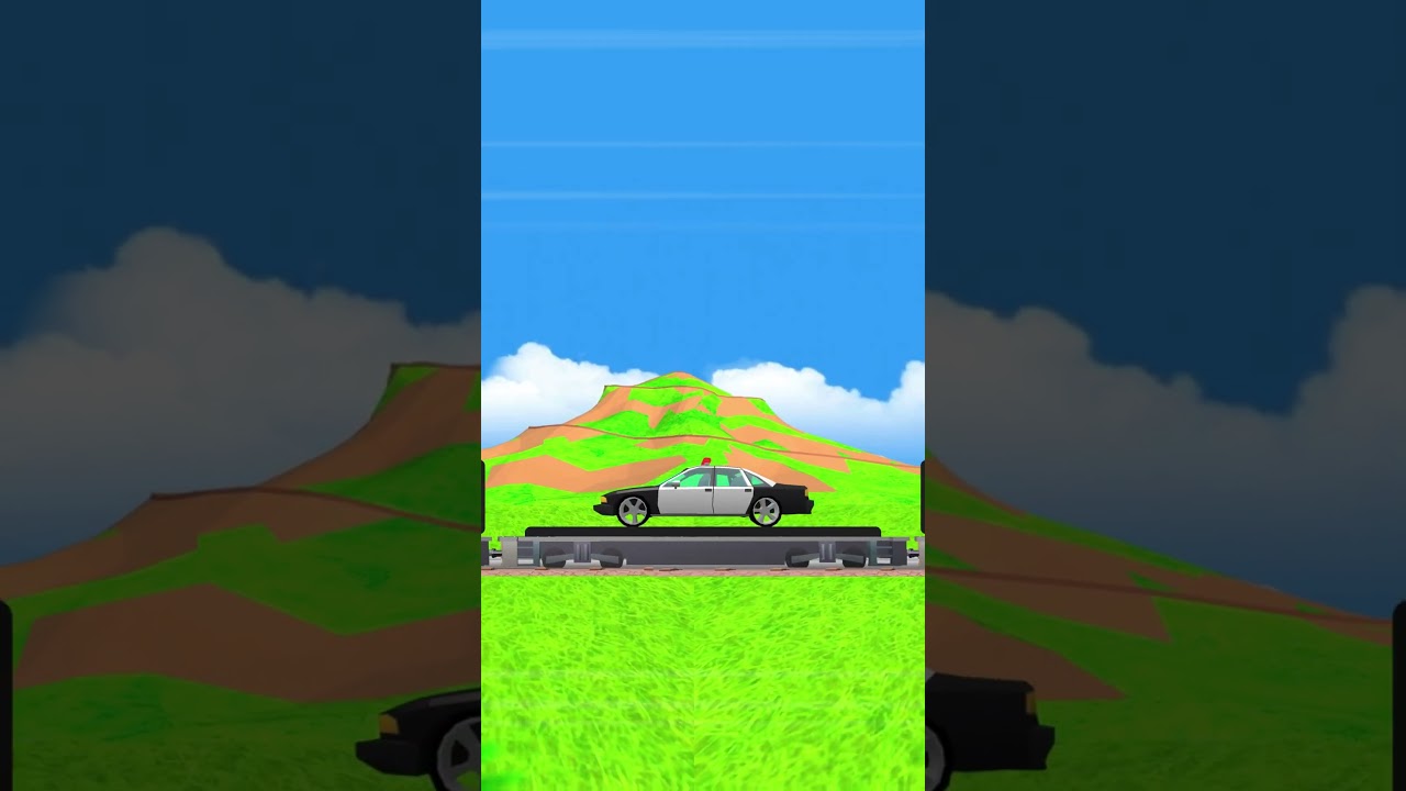 New Police Train - Dude Theft Wars - Abequ Gaming