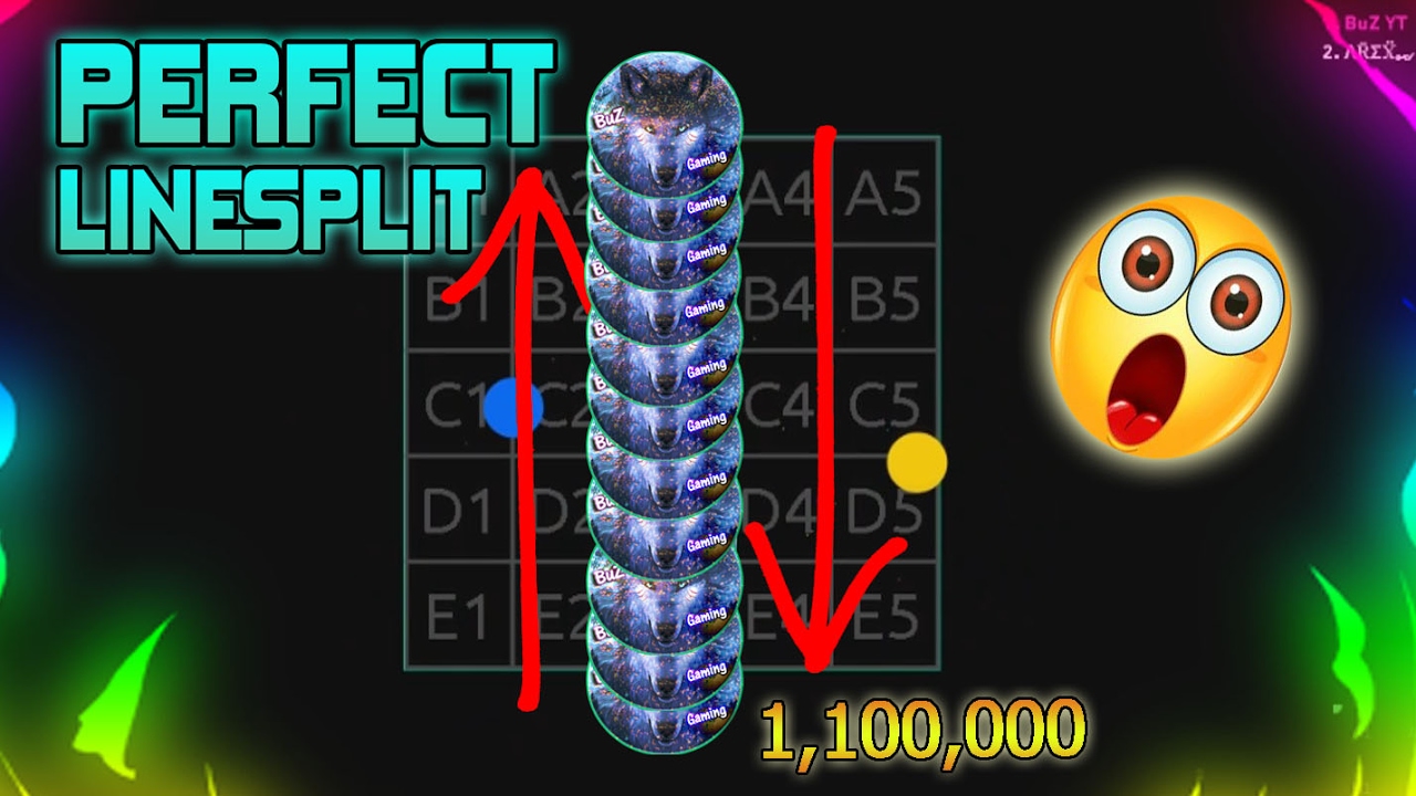 Alisio - BIGGEST LINESPLIT W/ 1 MILLION MASS ★ SELF FEED WIN IN 15 SECONDS ★ ALISIO WORLD RECORD