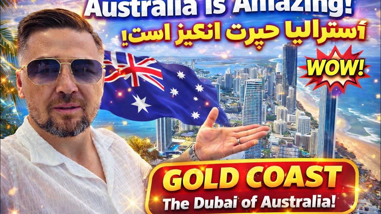 From Melbourne to Brisbane 🇦🇺 | GOLD COAST – The Dubai of Australia 😍 | This Place Is Unreal!