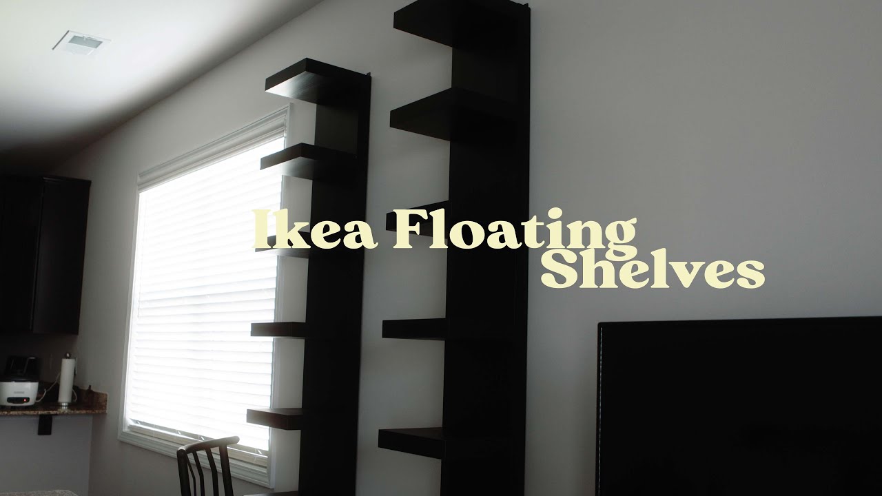 Ikea Floating Shelves Install | (Lack Shelves) | Another Ikea Run...