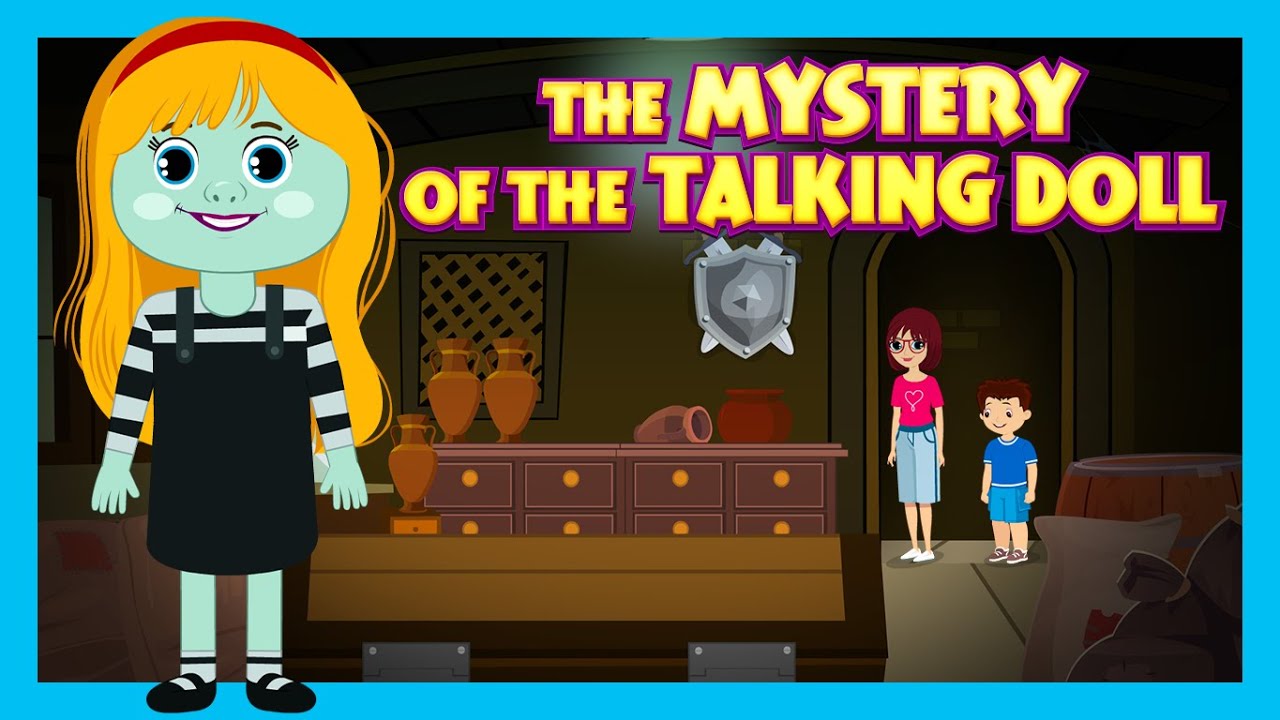 The Mystery of the Talking Doll 🧸 | Spooky & Fun Story for Kids | Haunted Doll | Ghost Story 👽👽