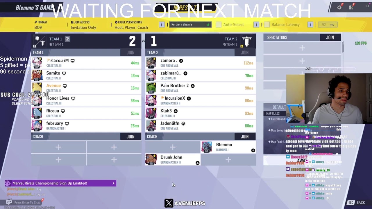 🔴Jay3 x Marvel Rivals Community Clash 🔴 LETS GET ACTIVE🔴90 second delay 🔴