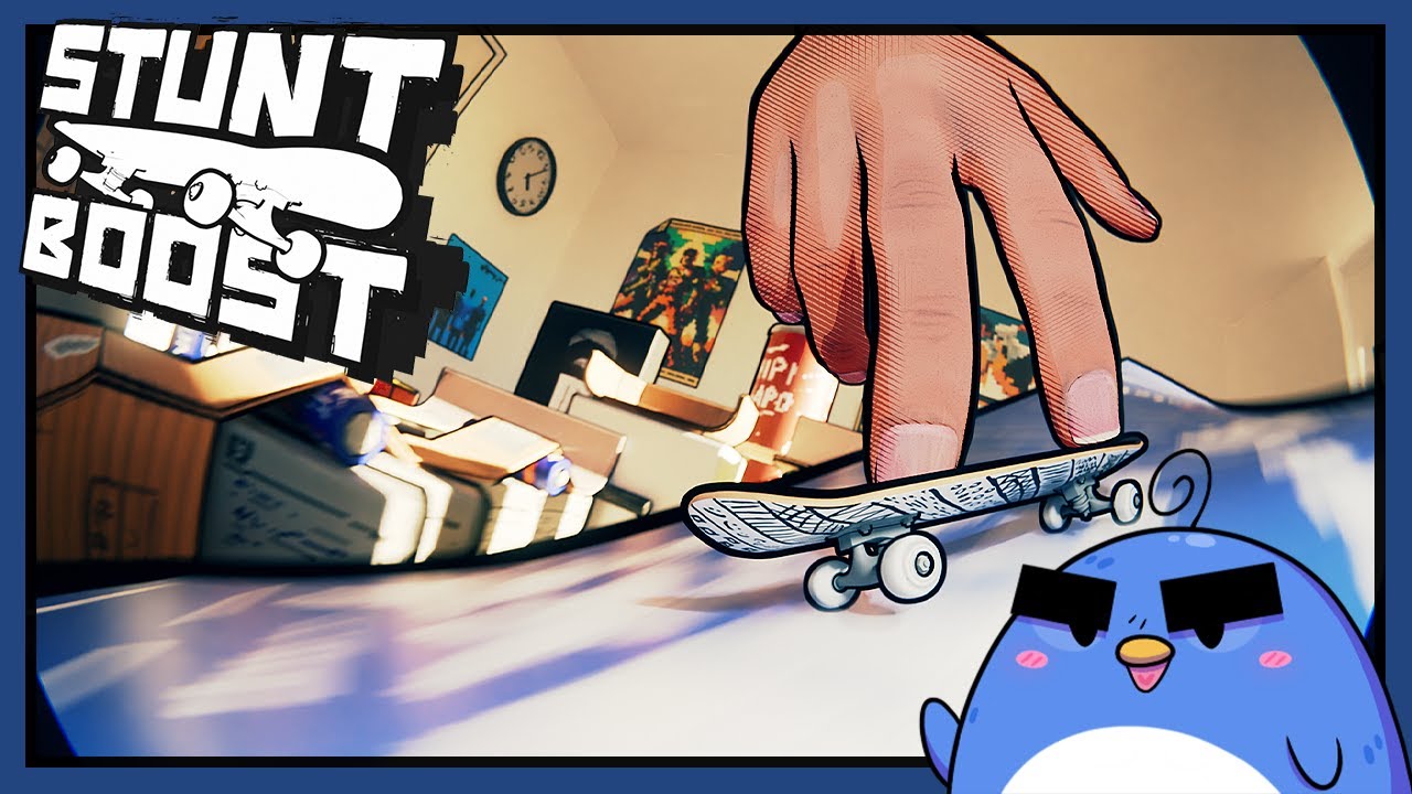 HIGH SPEED TECHDECK ACTION! (Playtest) STUNTBOOST