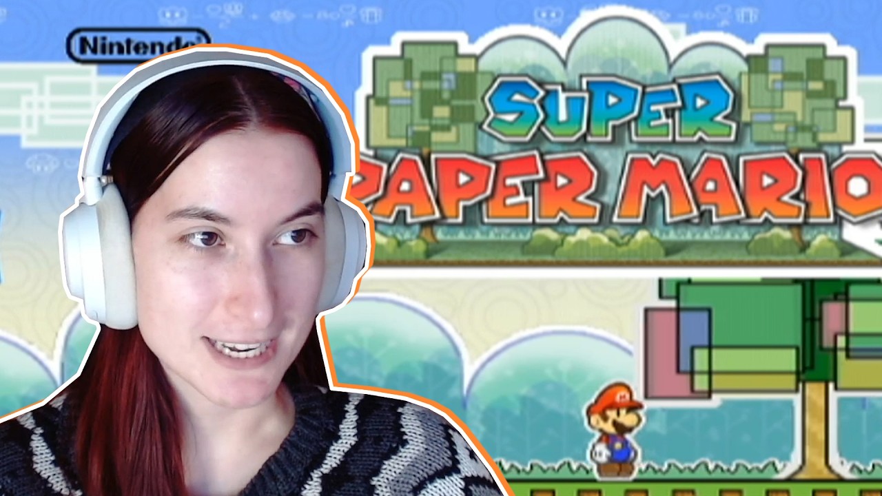 VOD: super paper mario is the best game ever made