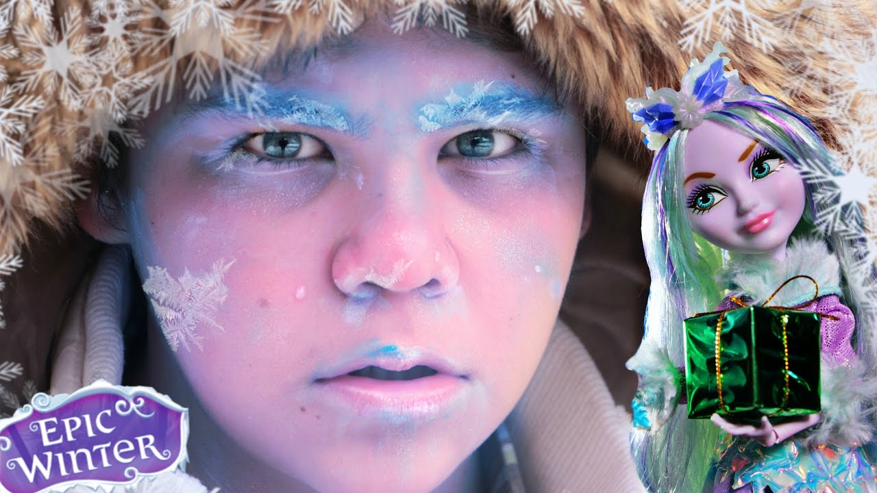 ЭПИЧНАЯ ЗИМА! ❄️ "ВЖУХ" и Обзор на Кристал Винтер! ЭВЕР АФТЕР ХАЙ Скетч Шоу от Биги 🥶
