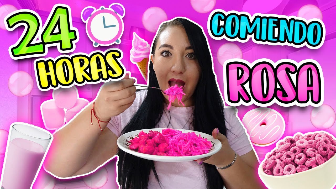 24 HORAS COMIENDO ROSA / Ingenio KD