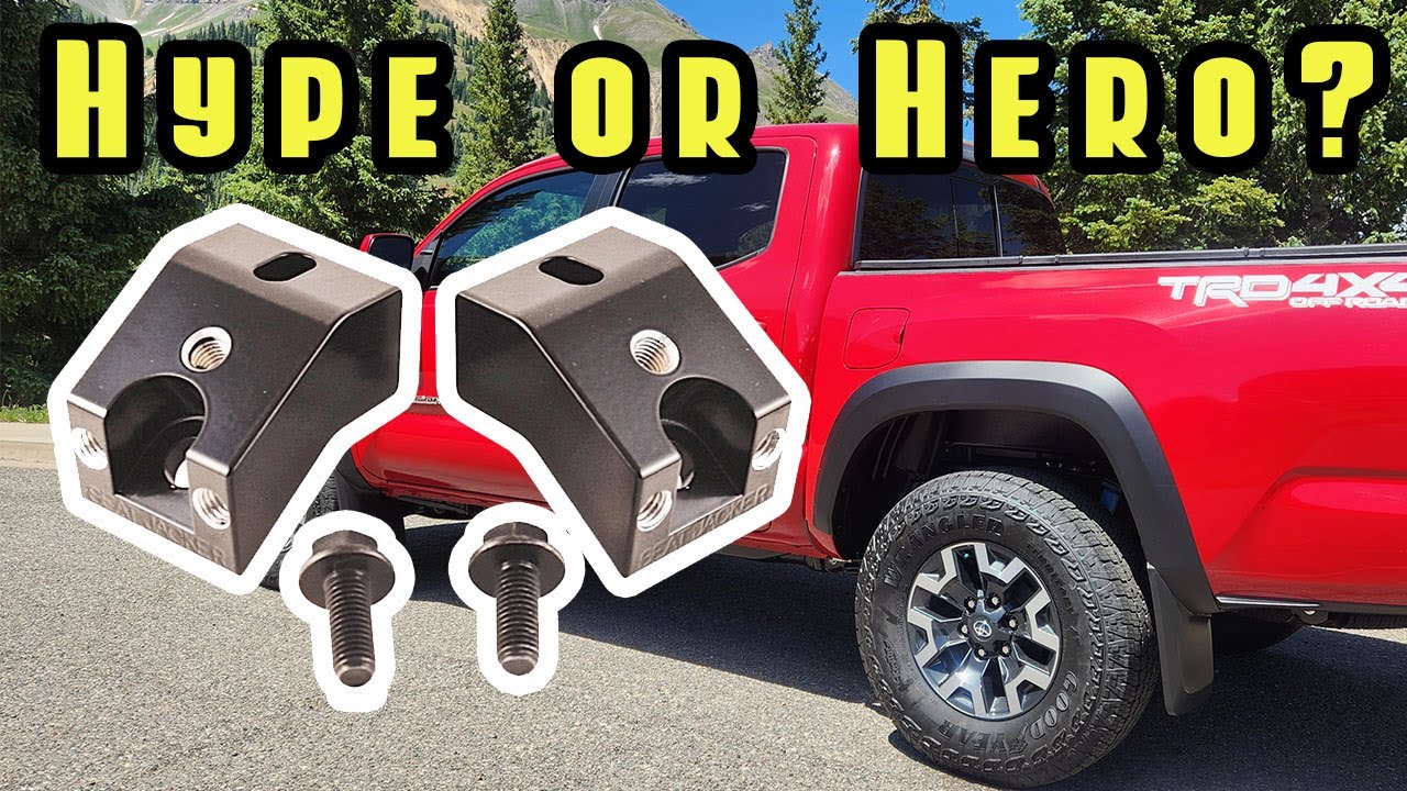Worth it or are they all hype? Installing Desert Does It Toyota Tacoma Seat Jackers