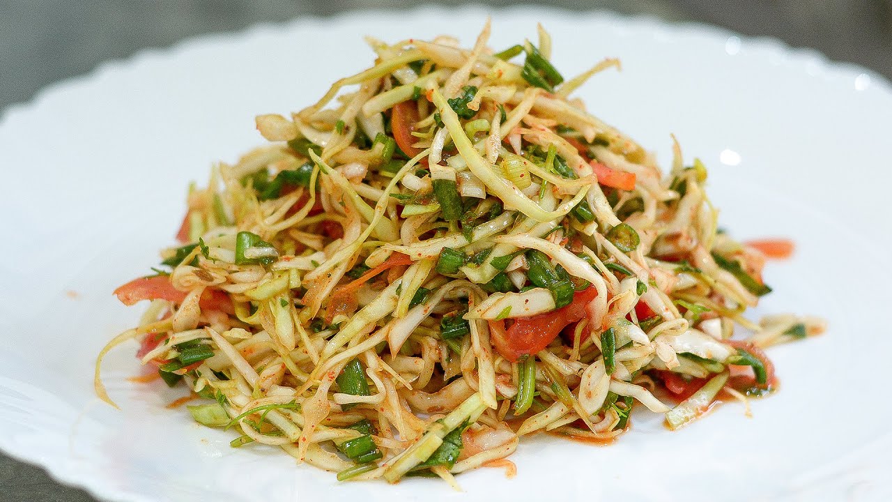 कोबीचे सॅलड | Cabbage Salad | Kobi Salad | Maharashtrian Recipes