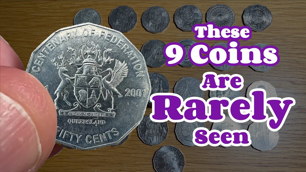 These 9 Coins Are Rarely Seen❗️