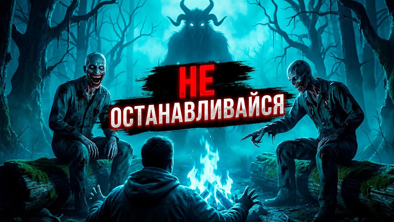 СТРАШНЫЕ ИСТОРИИ НА НОЧЬ - Не Останавливайся На Этой Трассе