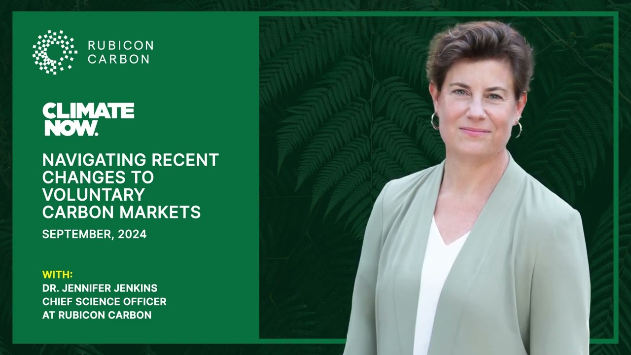 Credit Flexibility in Carbon Markets - Navigating Recent Changes to VCM - Dr. Jennifer Jenkins