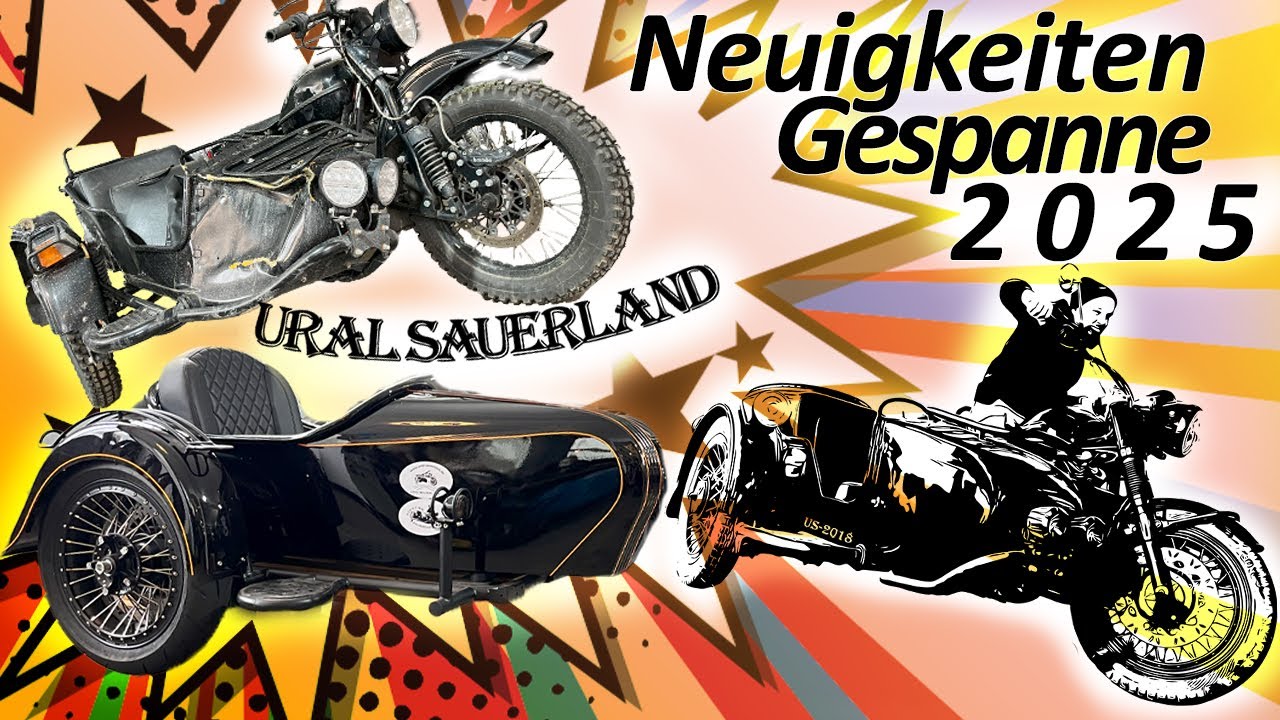 🔥 Gespannmarkt 2025: Neuigkeiten & Aktuelles! 🔧 Ural, Beiwagen, Chang Jiang, Siberien Express, Mash