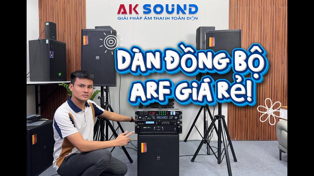 Dàn Karaoke đồng bộ ARF siêu đẹp chất âm hay giá rẻ - Hàng nhập khẩu chính hãng 100%