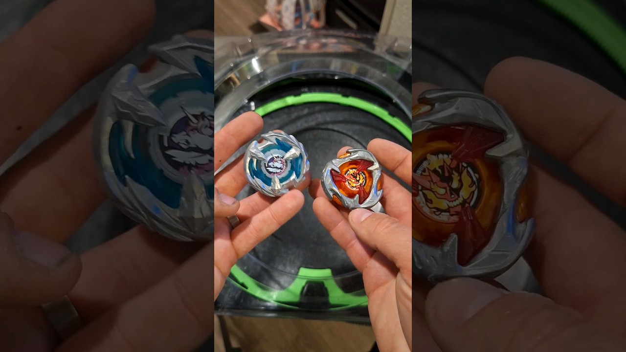 Unicorn Sting VS Hells Hammer 🔥🔥 #beyblade #beybladex #beybladexbattle #beybladebattle