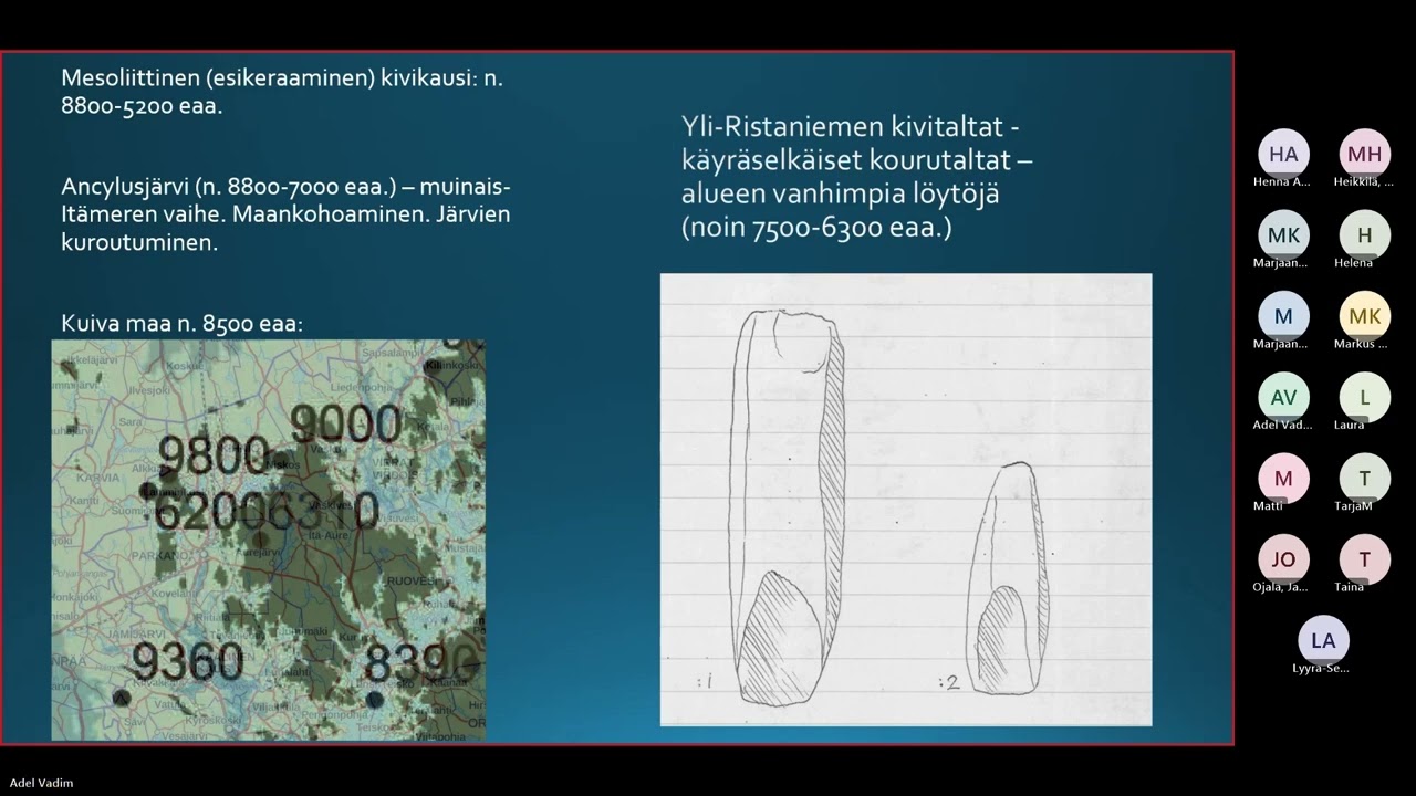 Arkeologiset löydöt Kihniössä 3.10.2023
