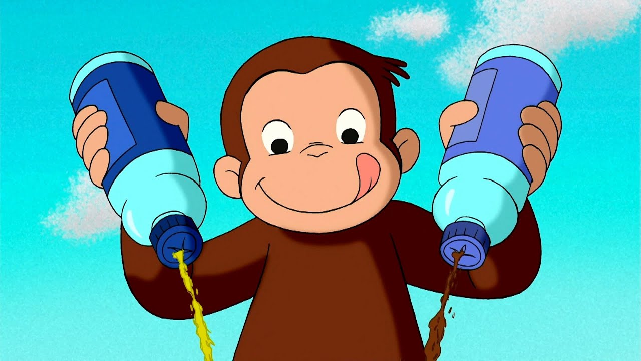 ジョージの砂漠での傑作 🐵 おさるのジョージ