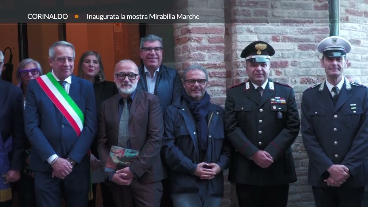 Roto TVRS Corinaldo  Inaugurazione Mostra 