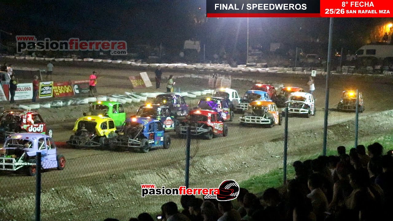 25/26- Fecha 8 - SPEEDWEROS  Series y finales Speedway San Rafael