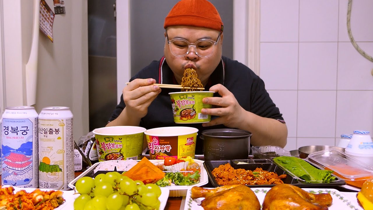 「혼밥 가이드」편의점먹방│뷔페보다 비싼 편의점 음식...당분간FLEX 참자🤑Mukbang Eatingshow [Convenience store Food]