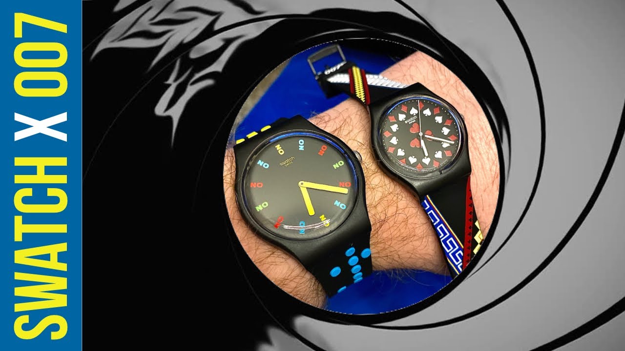 Swatch x 007! Unboxing & First Impressions of the Dr. No and Casino Royale 007 Swatch Watch!