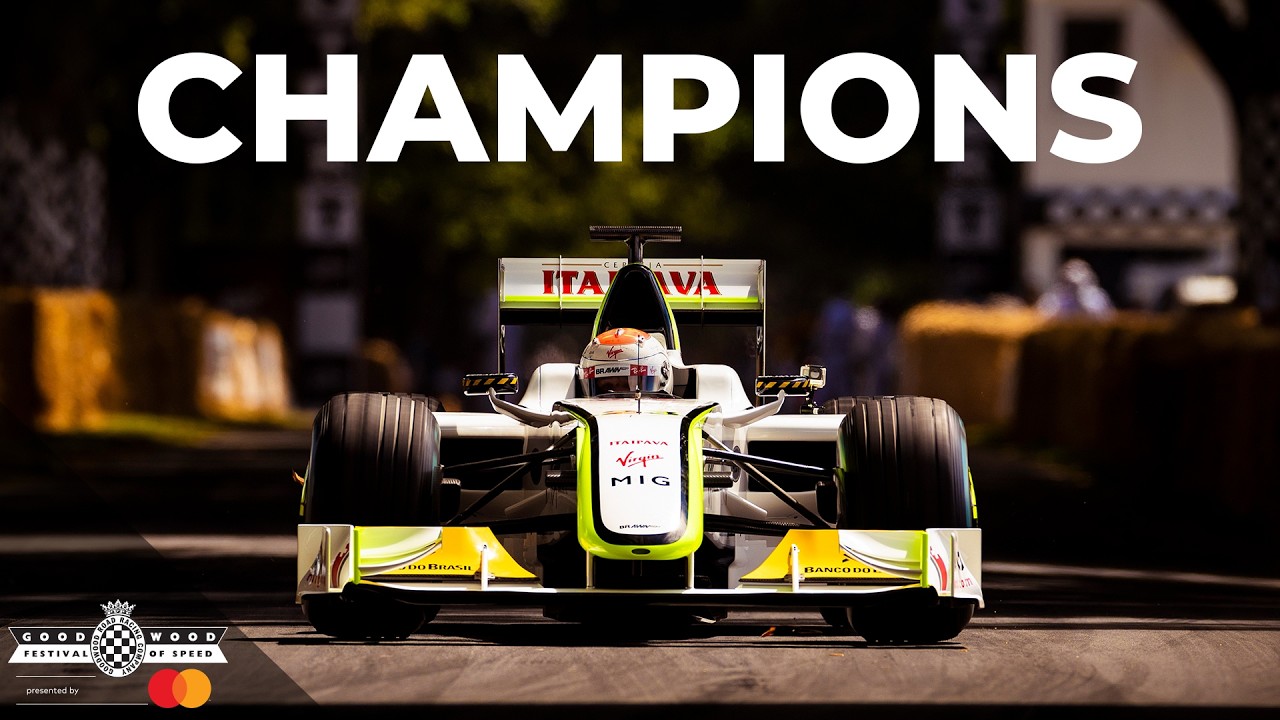 30 best Formula 1 runs | Championship winners | Goodwood Festival of Speed
