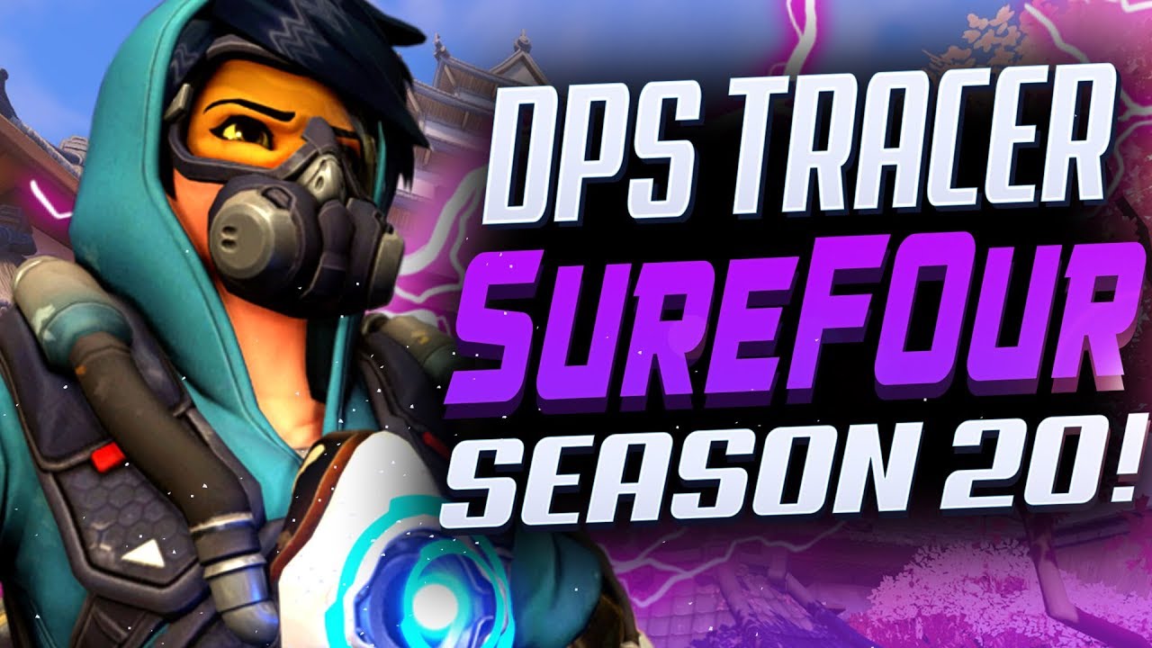 TOP 500 PLAYER SUREFOUR SHOWING HIS TRACER SKILLS! [ OVERWATCH SEASON 20 TOP 500 ]