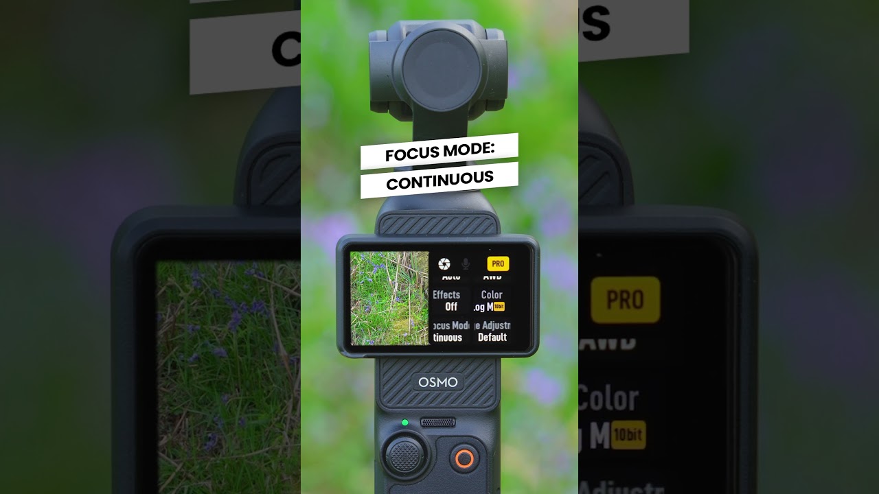 Osmo Pocket 3 settings to try out ⚙️ @TheDroneCreative