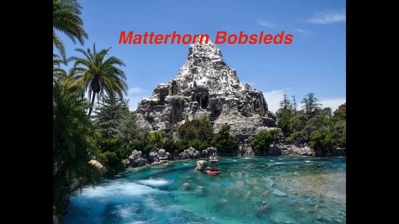 Disneyland - Matterhorn Bobsleds