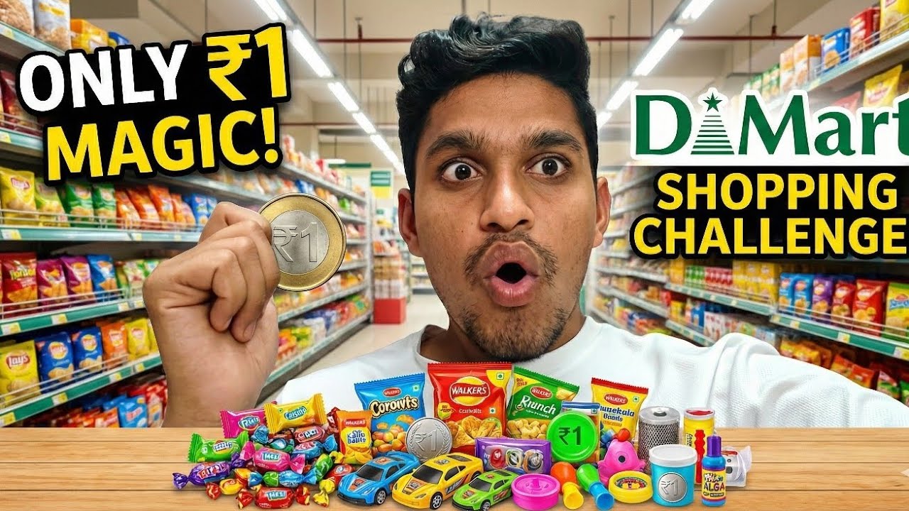 Buy ₹1 Items Challenge 