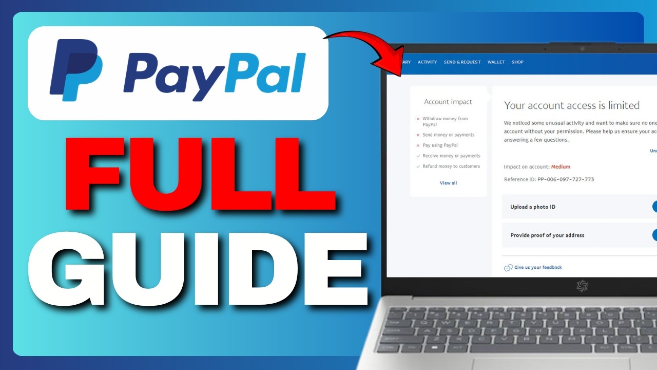 How to Fix Limited PayPal Account (Full Guide) 2026!