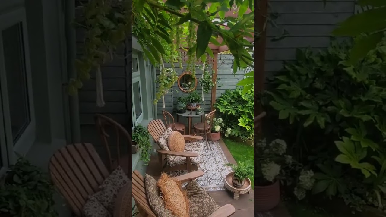 Tropical Garden Design Small Spaces Backyard  #homemade #plants #balcony