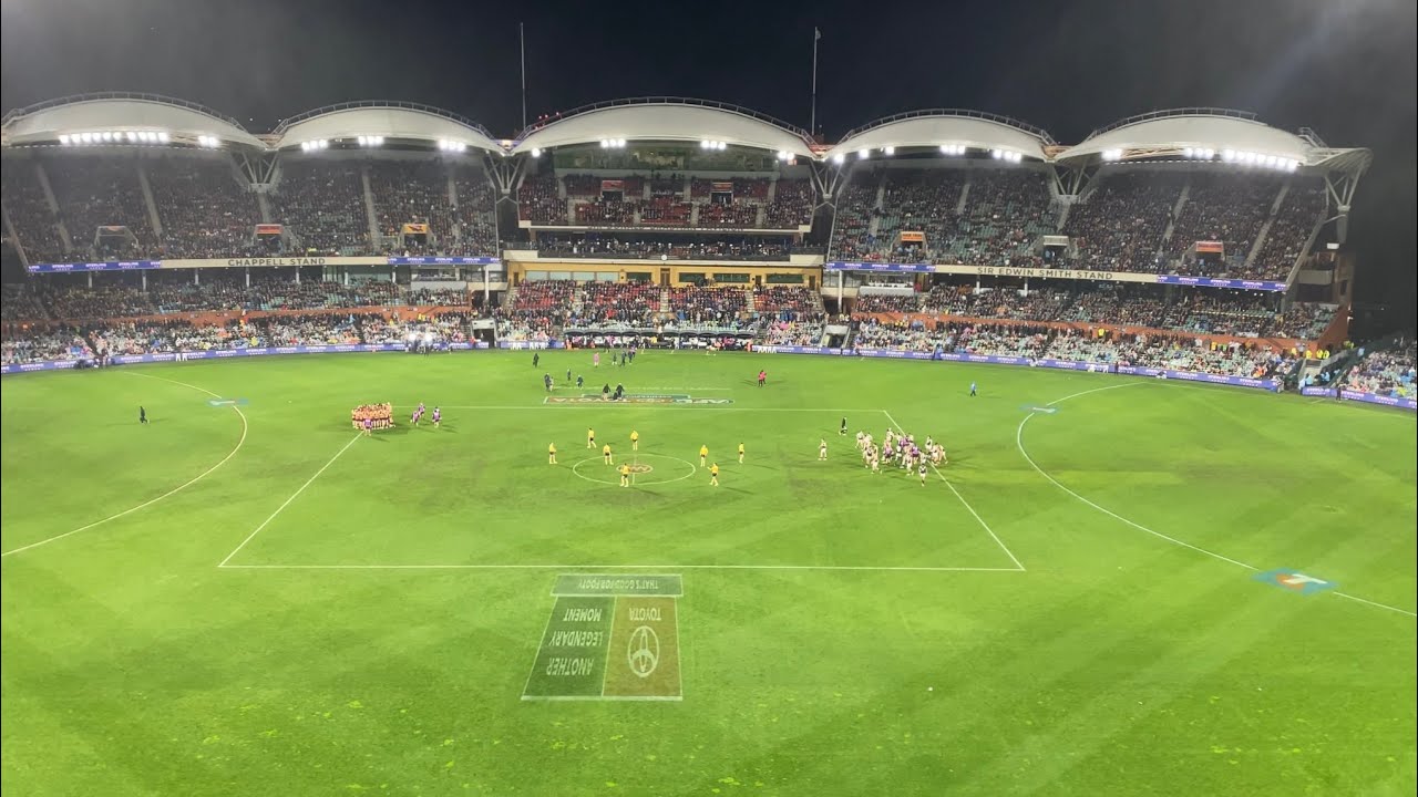 Port Adelaide VS Adelaide - Showdown 58 Round 20 AFL 2025 (Vlog)