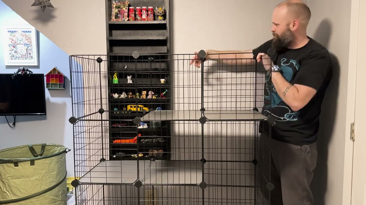 Oneluck Cat Cage with Litter Box: A Feline Paradise Unveiled! 🐾