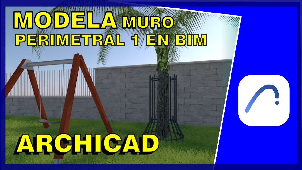 MODELA MURO PERIMETRAL EN BIM PARTE 1
