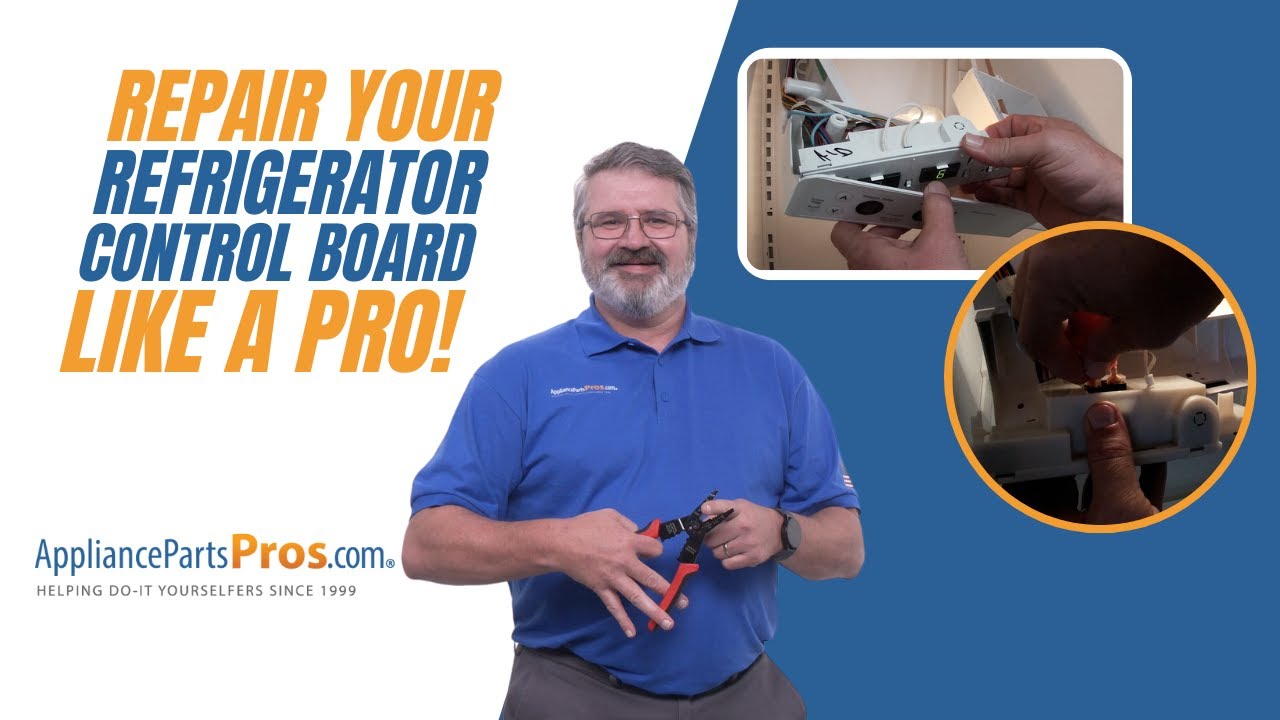 How To Replace A Frigidaire Refrigerator Control Board