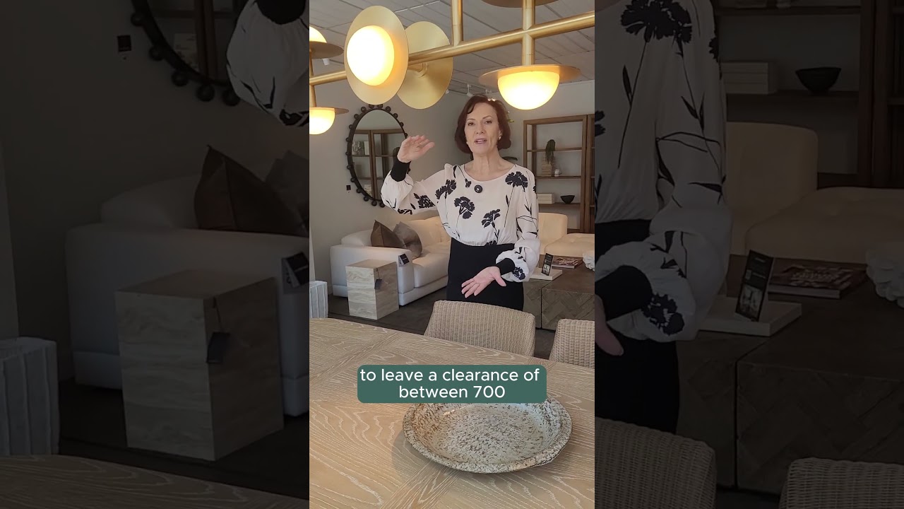 How to Hang Pendant Lights Over a Dining Table: Perfect Height Guide