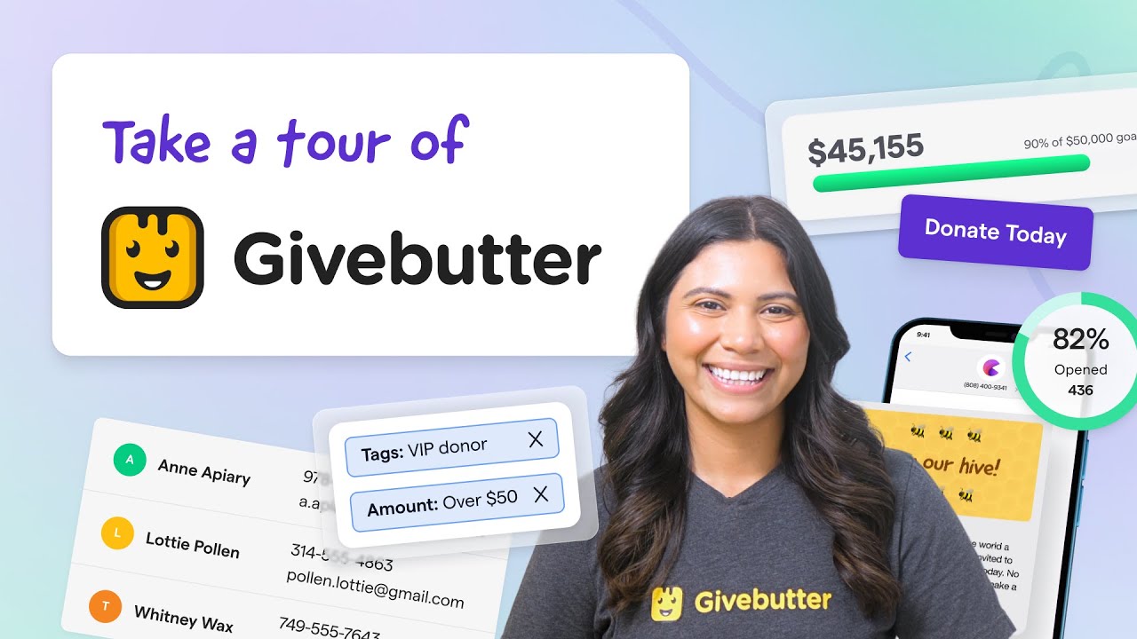 Givebutter Demo — взгляд изнутри на самую популярную платформу для сбора средств для некоммерческ...