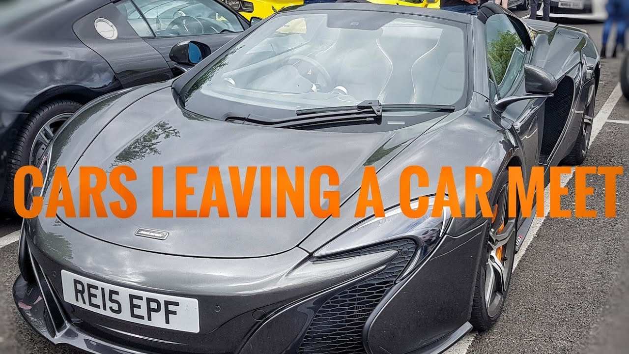 Cars Leaving A Car Meet - PSCM
