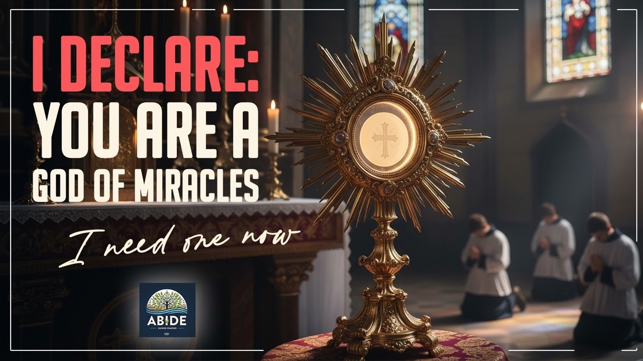 I DECLARE: You are a God of Miracles