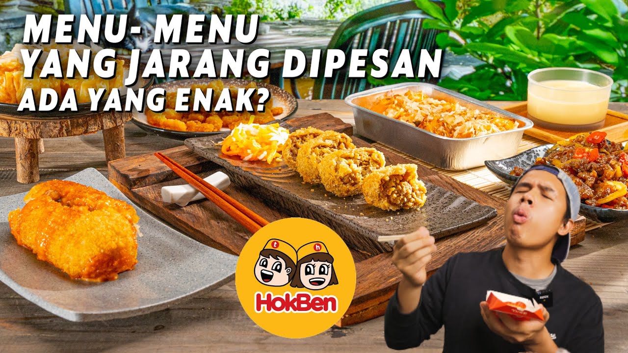 REVIEW MENU-MENU HOKBEN YANG JARANG DIPESEN - ADA YANG ENAK ADA JUGA YANG FAIL
