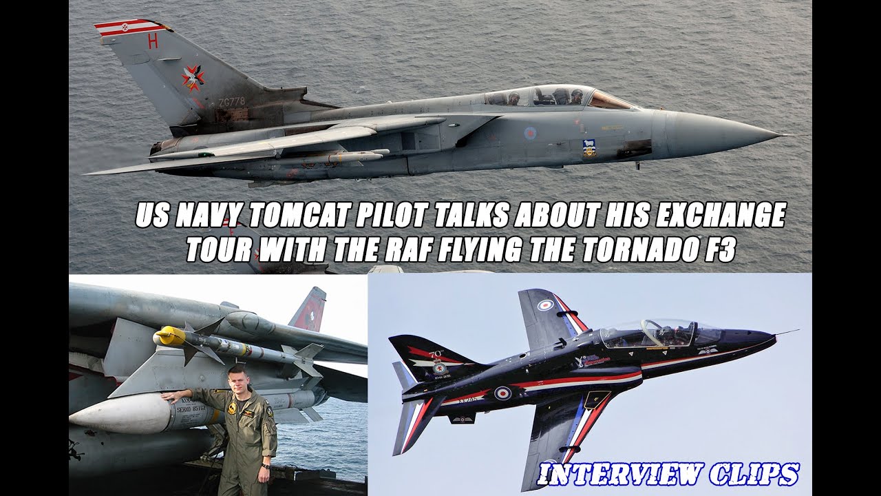 TOMCAT Pilot Talks About His Exchange Tour Flying the Tornado F3 with the RAF | Interview Clips