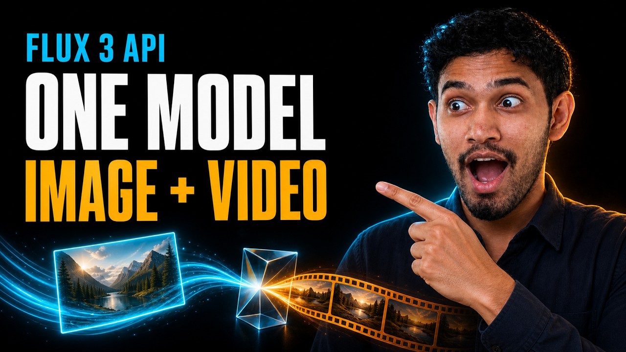 How to Access Flux 3 API Video(Step-by-Step Guide): Image & Video Generation from One Model